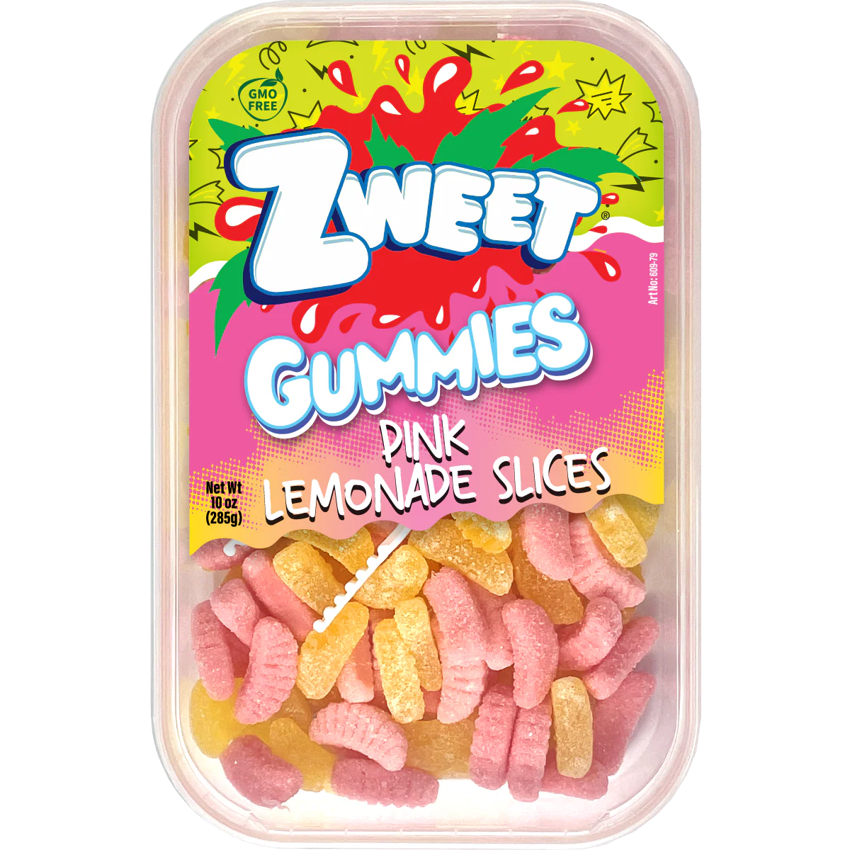 Gummy Pink Lemonade Slices | 10 oz